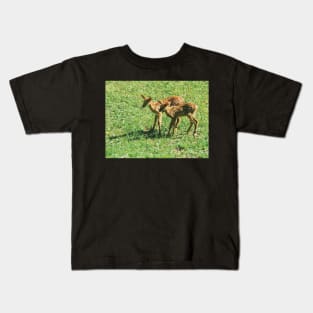 Little Fawns Exploring Kids T-Shirt